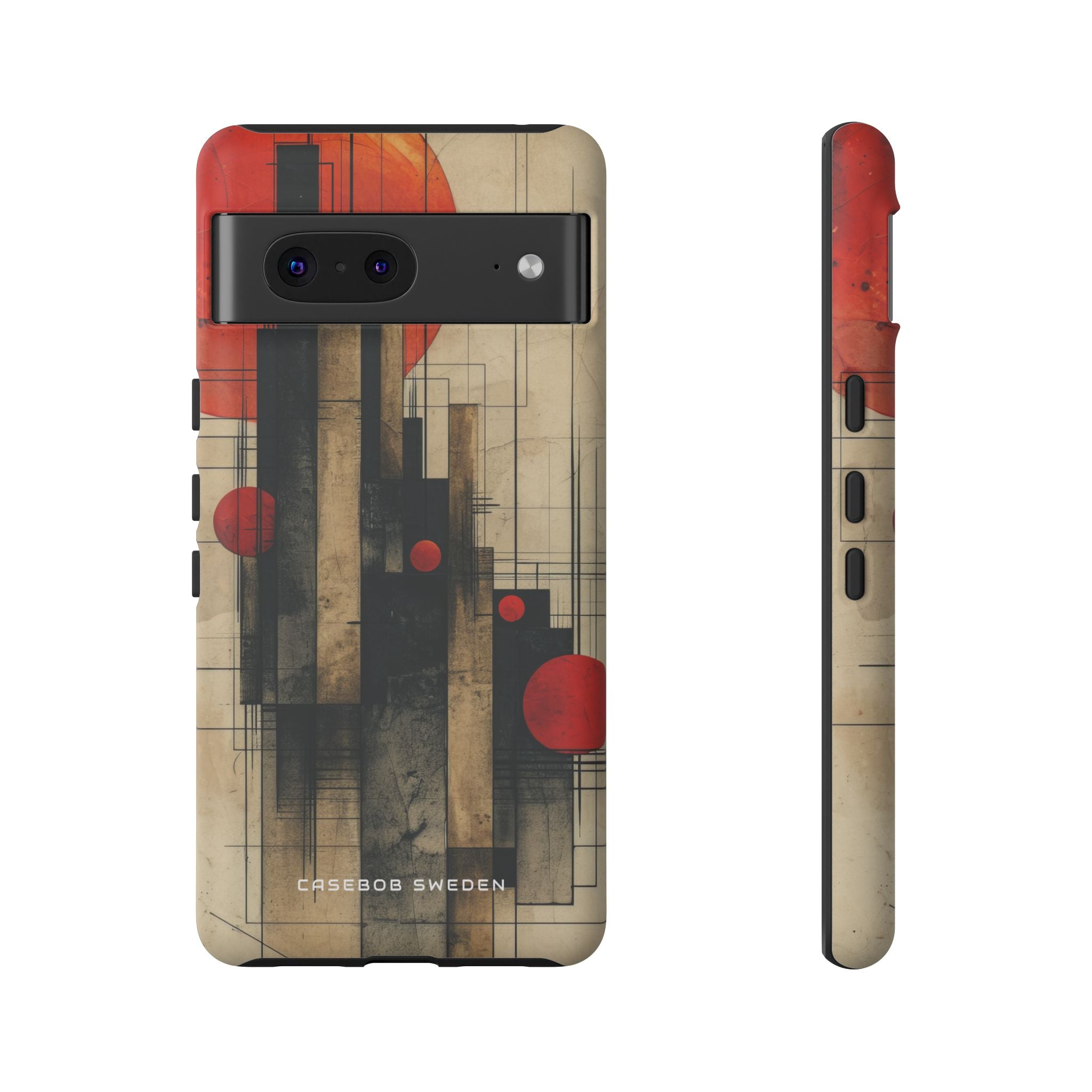 Vintage Geometric Harmony Google Pixel 7 - Tough Phone Case