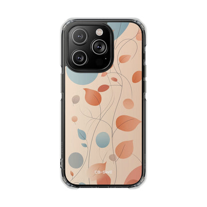 Gentle Leaves Drift iPhone Case - Impact