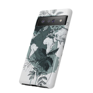 Botanical Cartography | Protective Phone Case for Google Pixel