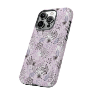 Purple Leaf - Protective Phone Case