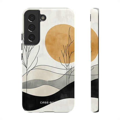 Orange Halo Samsung S22 Case - Tough