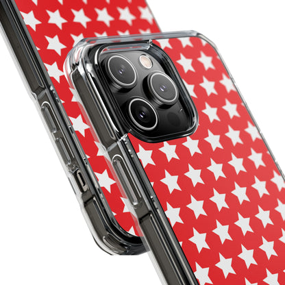 Red Star Symmetry iPhone Case - Impact