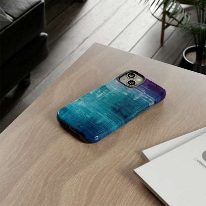 AI Fusion: Metallic Gradient - Protective Phone Case