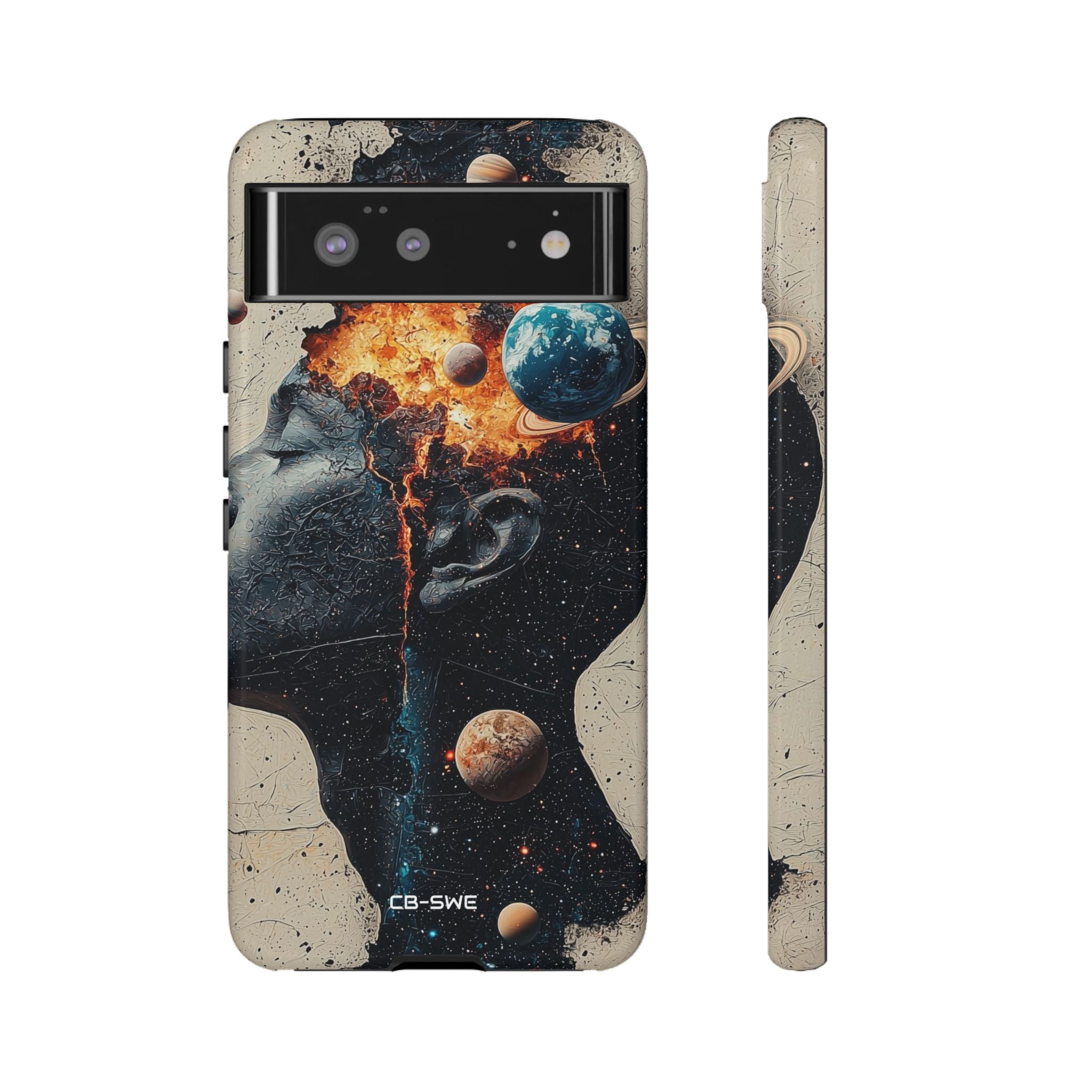 Cosmic Mind Erupts - Google Pixel Case