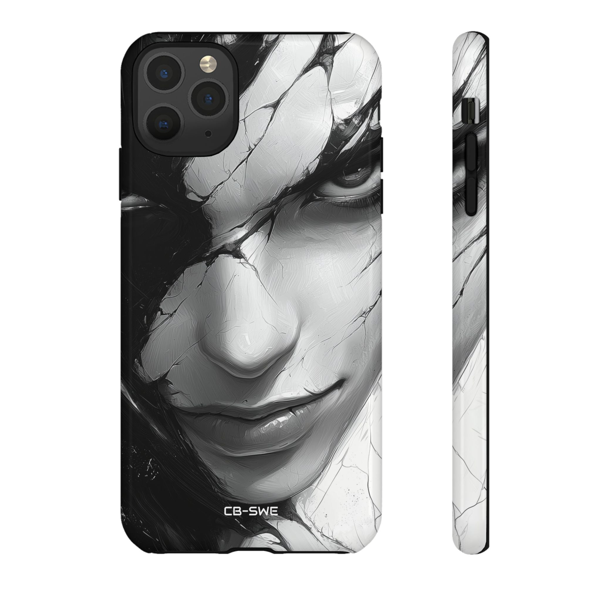 Shattered Gaze Reflects - iPhone Case
