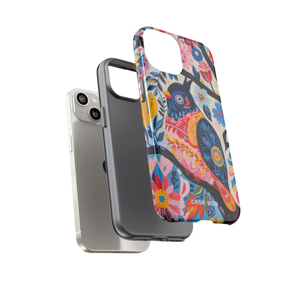 Owl Bloom iPhone 14 Case - Tough