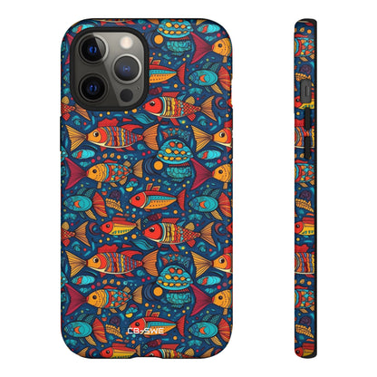 Fish Dance Joyfully - iPhone Case