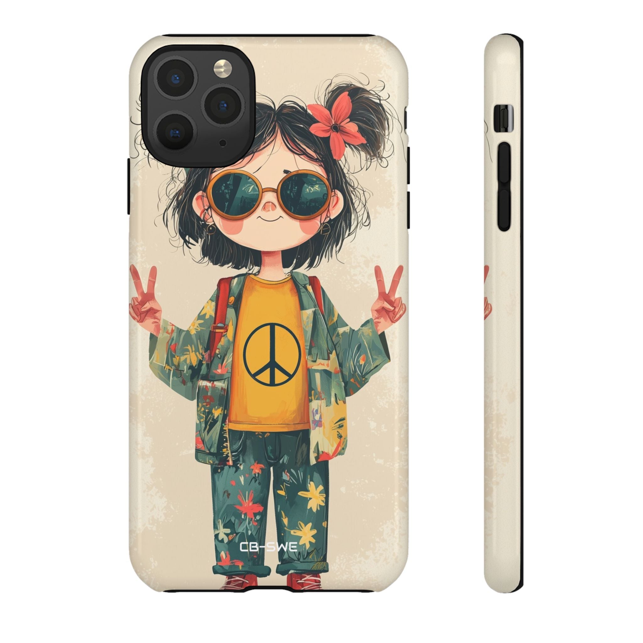 Groovy Child Laughs - iPhone Case