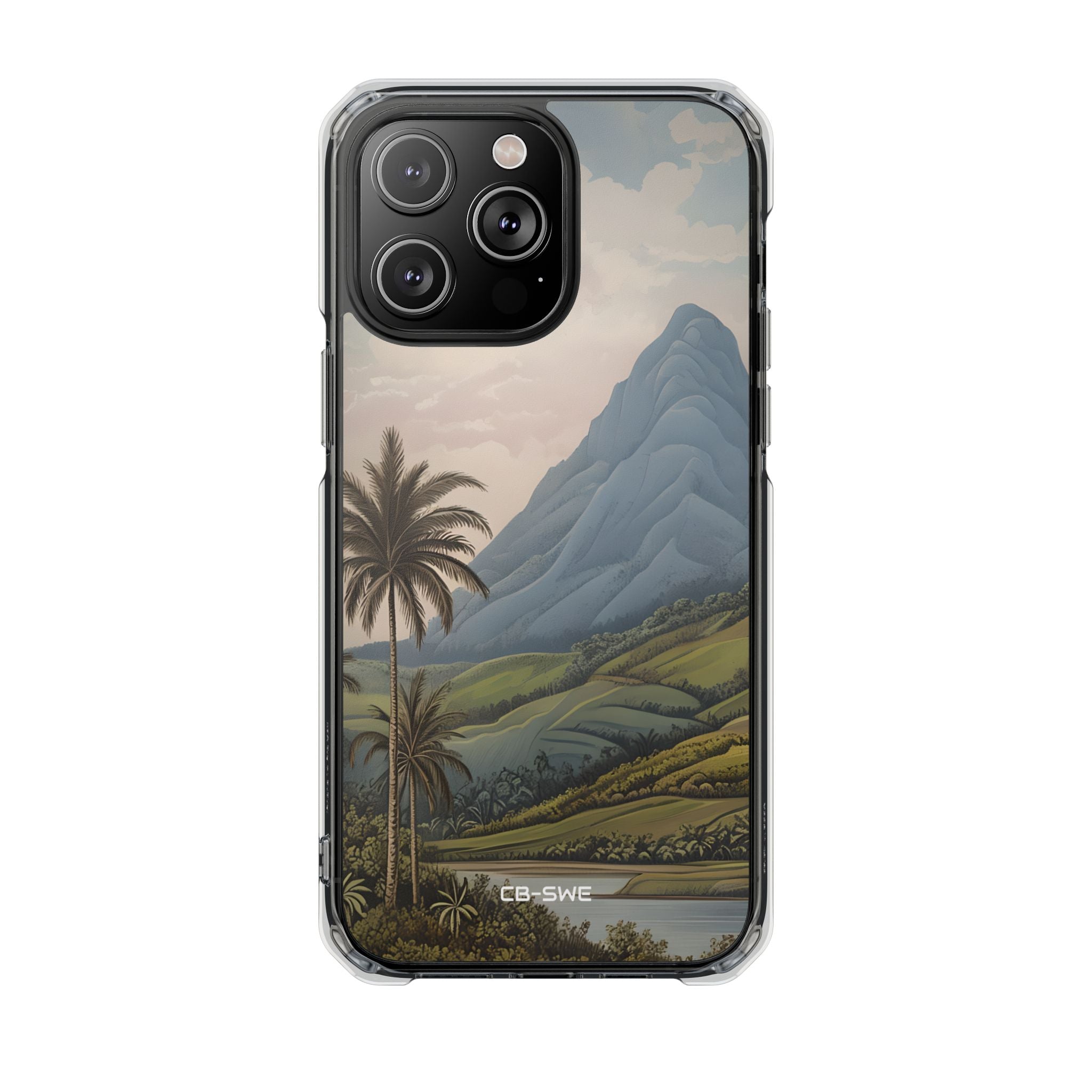 Serene Mountain Oasis iPhone Case - Impact