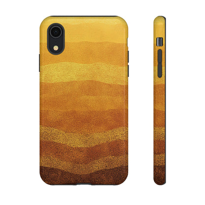 Sunset Gleam: Radiant Gradient - Protective Phone Case