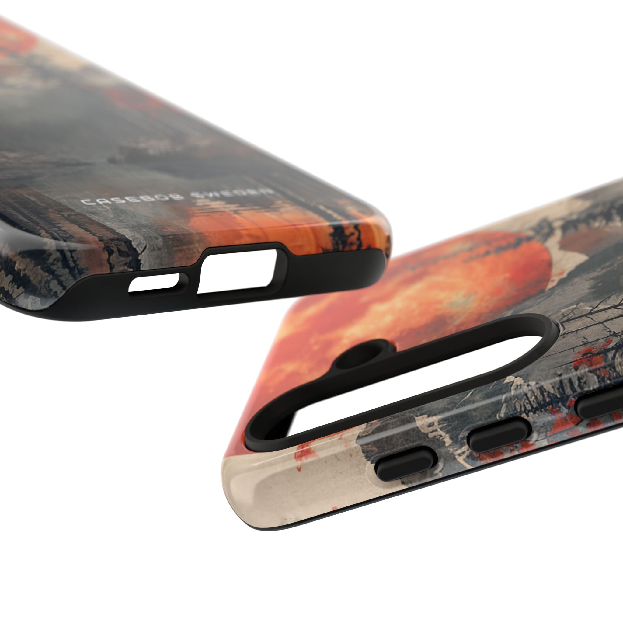 Celestial Glow Over Reflective Landscape Samsung S24 - Tough Phone Case