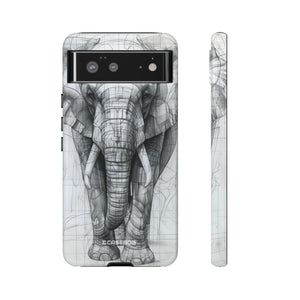 Technic Elephant | Protective Phone Case for Google Pixel