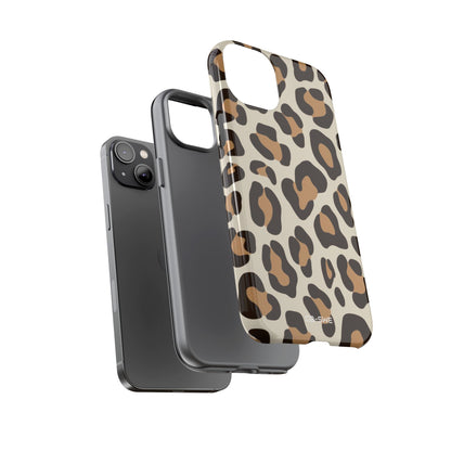 Leopard Print Elegance - iPhone Case