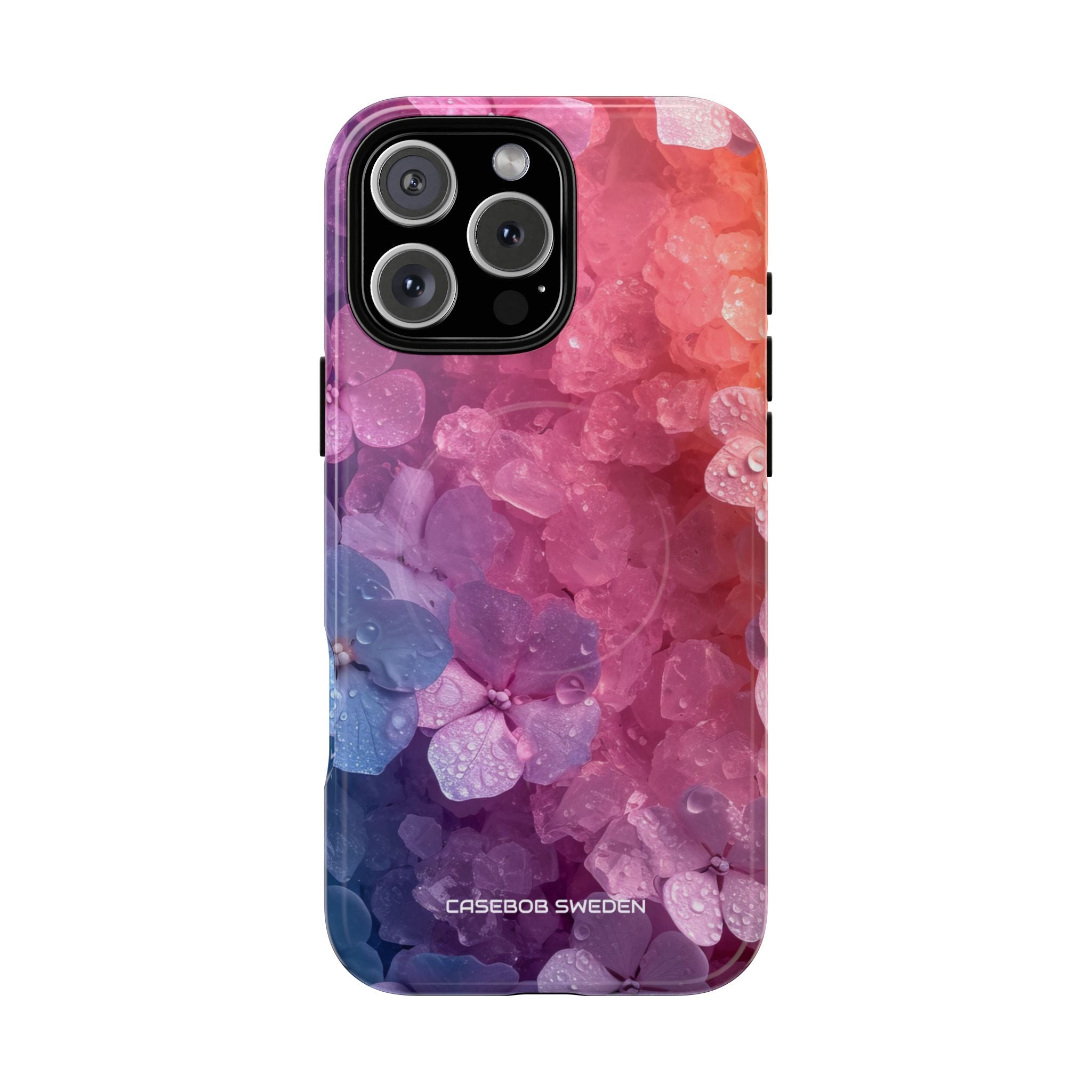 Floral Chill Blooms - Tough + MagSafe® iPhone 16 Phone Case