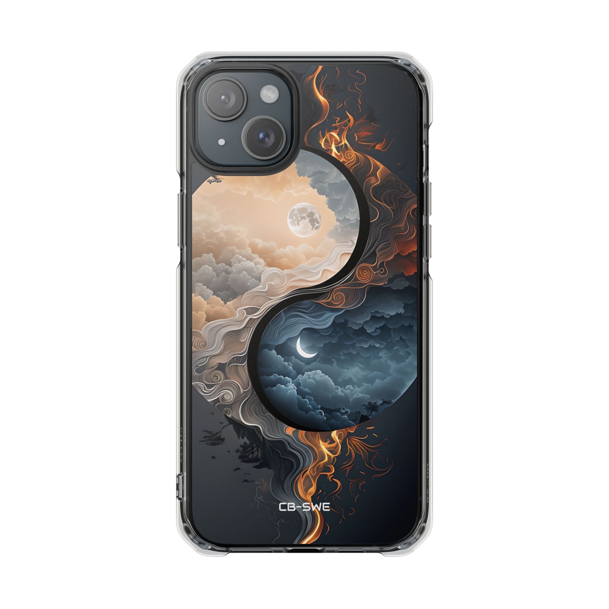 Moonlit Elemental Harmony iPhone Case - Impact