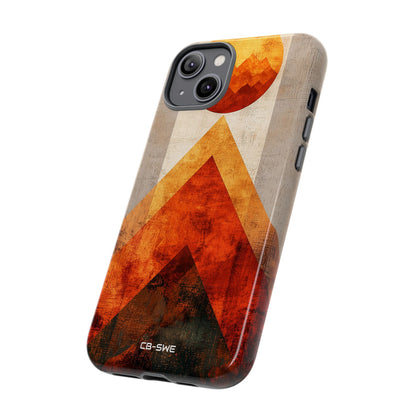 Sun Embraces Mountains - iPhone Case