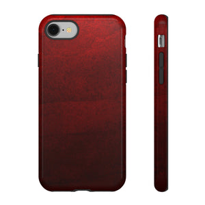 Grunge Red - Protective Phone Case