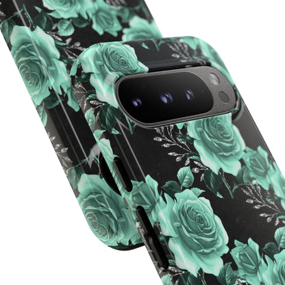 Turquoise Rose Symphony - Google Pixel Case