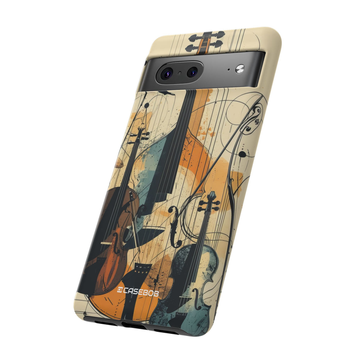 Strings in Motion | Protective Phone Case for Google Pixel