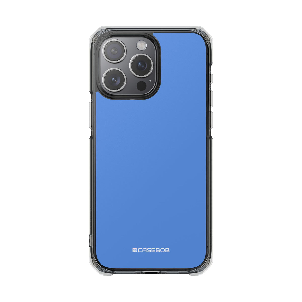 Vereinte Nationen, Blau | Handyhülle für iPhone (Clear Impact Case – Magnetisch) 