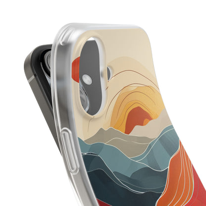 Sunlit Ridges iPhone 16 Case - Soft