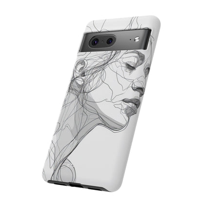 Ethereal Contours - Phone Case for Google Pixel