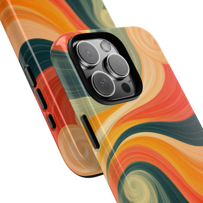 Swirling Ember iPhone 16 Pro Max Case - Tough