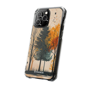 Autumnal Whispers - Phone Case for iPhone (Clear Impact - Magnetic)