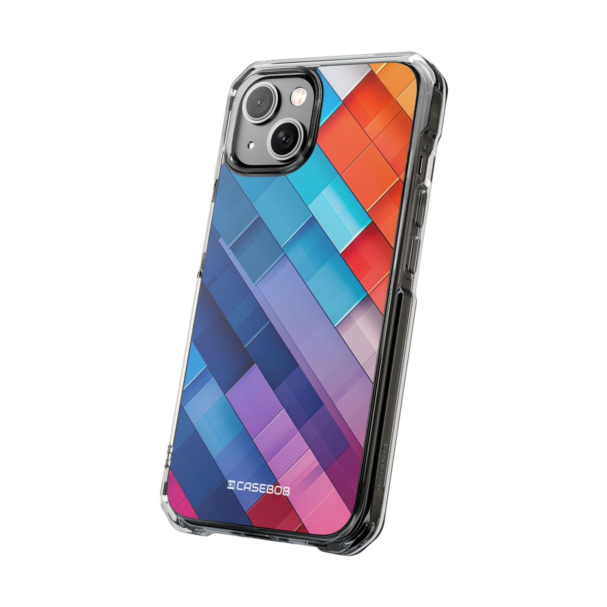 Realistisches Pantone-Spektrum | Handyhülle für iPhone (Clear Impact Case – magnetisch)