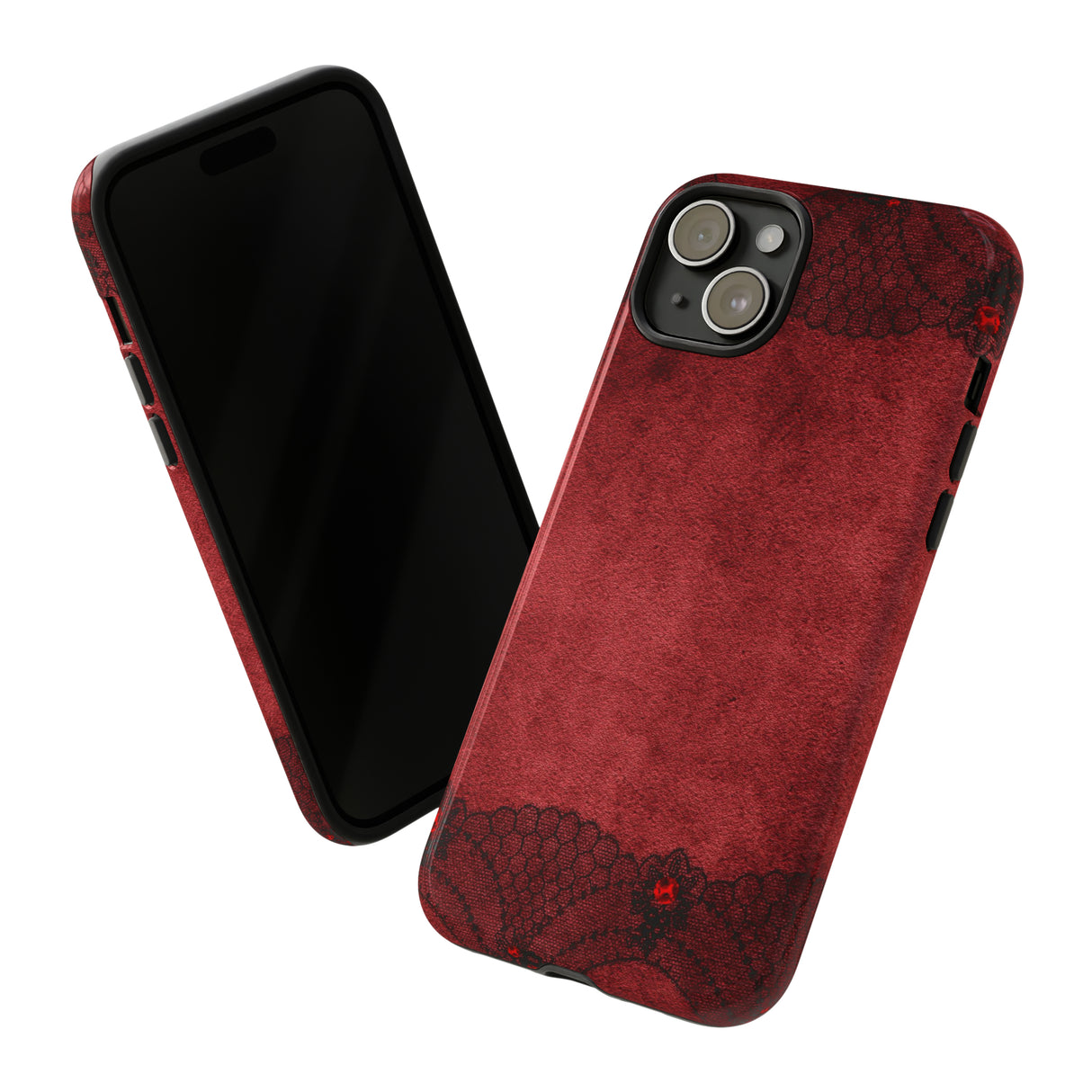 Flutterse Gothic Flower - Protective Phone Case