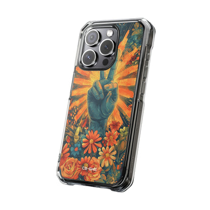 Flowers Embrace Peace iPhone Case - Impact
