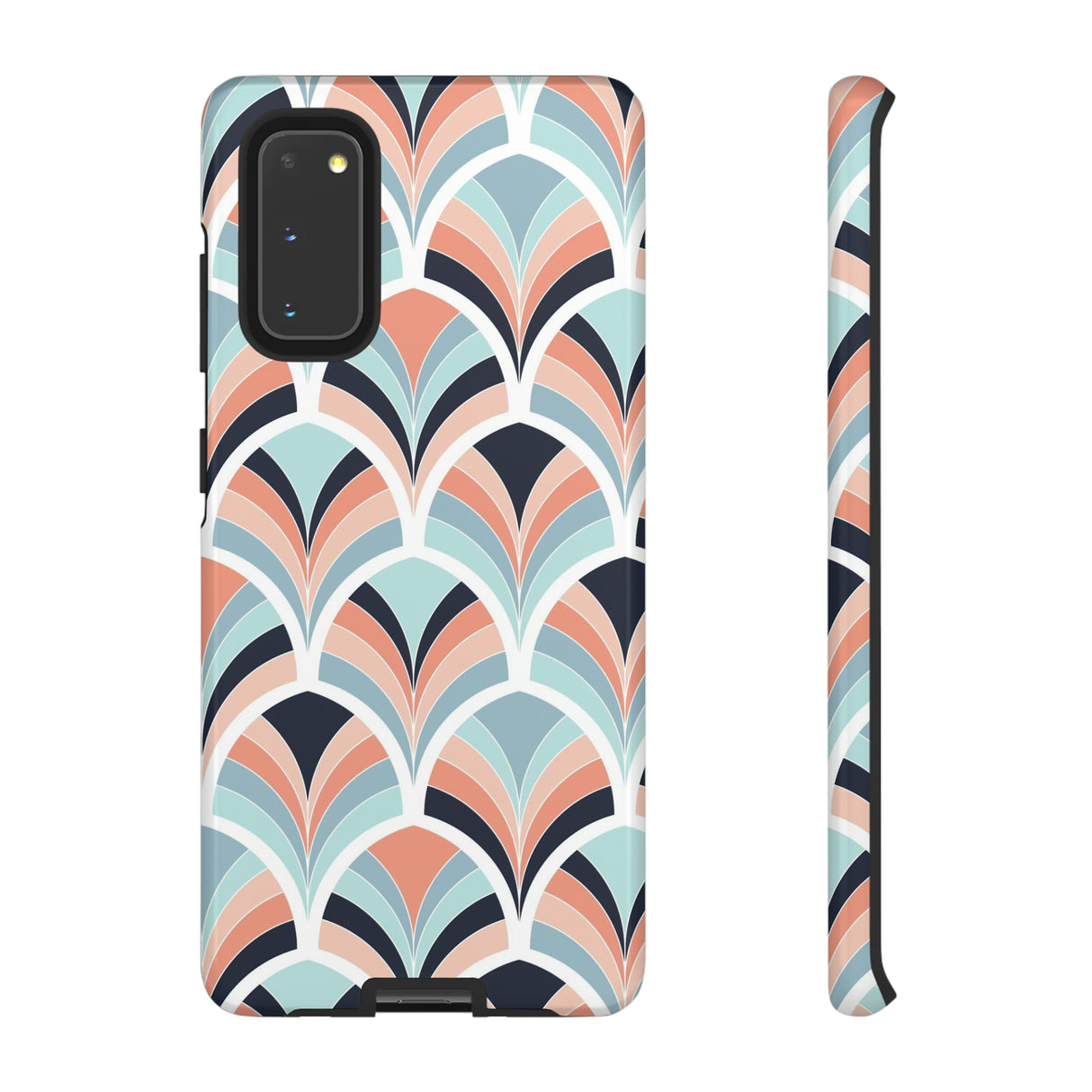 Baby Blue Retro - Protective Phone Case