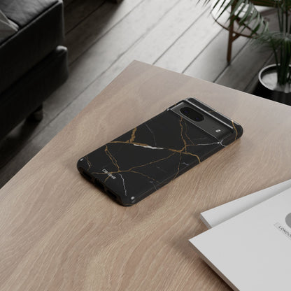 Golden Veins Emerge - Google Pixel Case