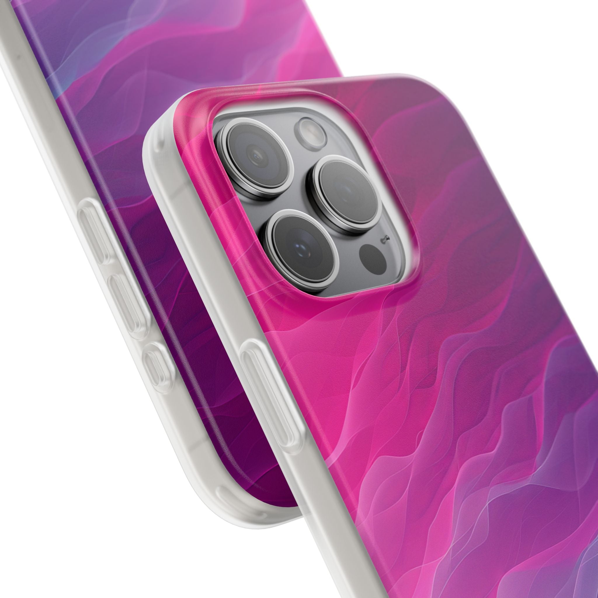 Gradient Oceanflow Waves iPhone 15 - Flexi Phone Case