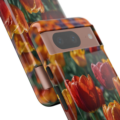 Tulips Embrace Breeze - Google Pixel Case