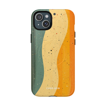Wavy Forest Veil iPhone 15 Plus Case - Tough+