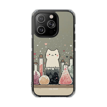Cat Explores Potions iPhone Case - Impact