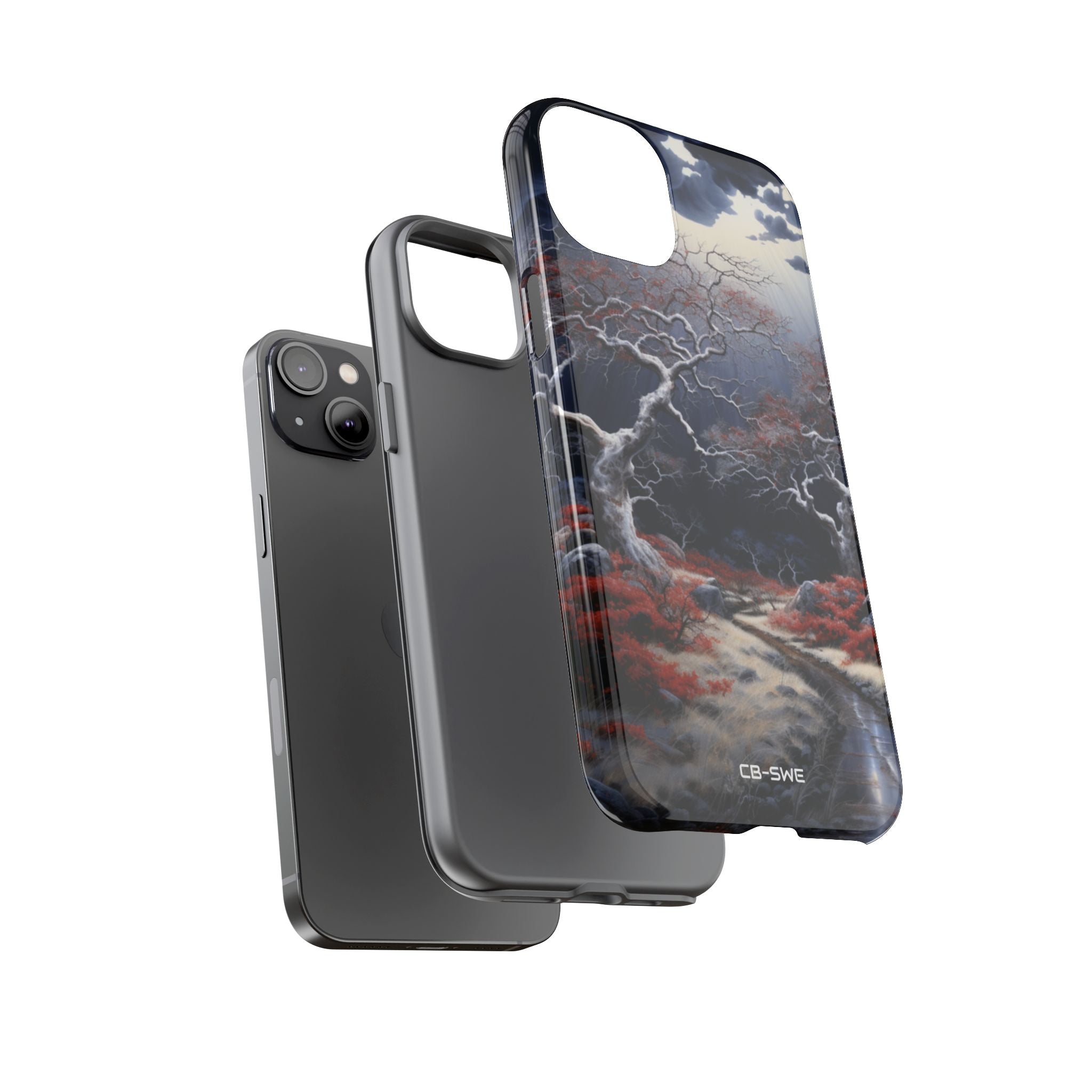 Sunlit Gnarled Forest - iPhone Case
