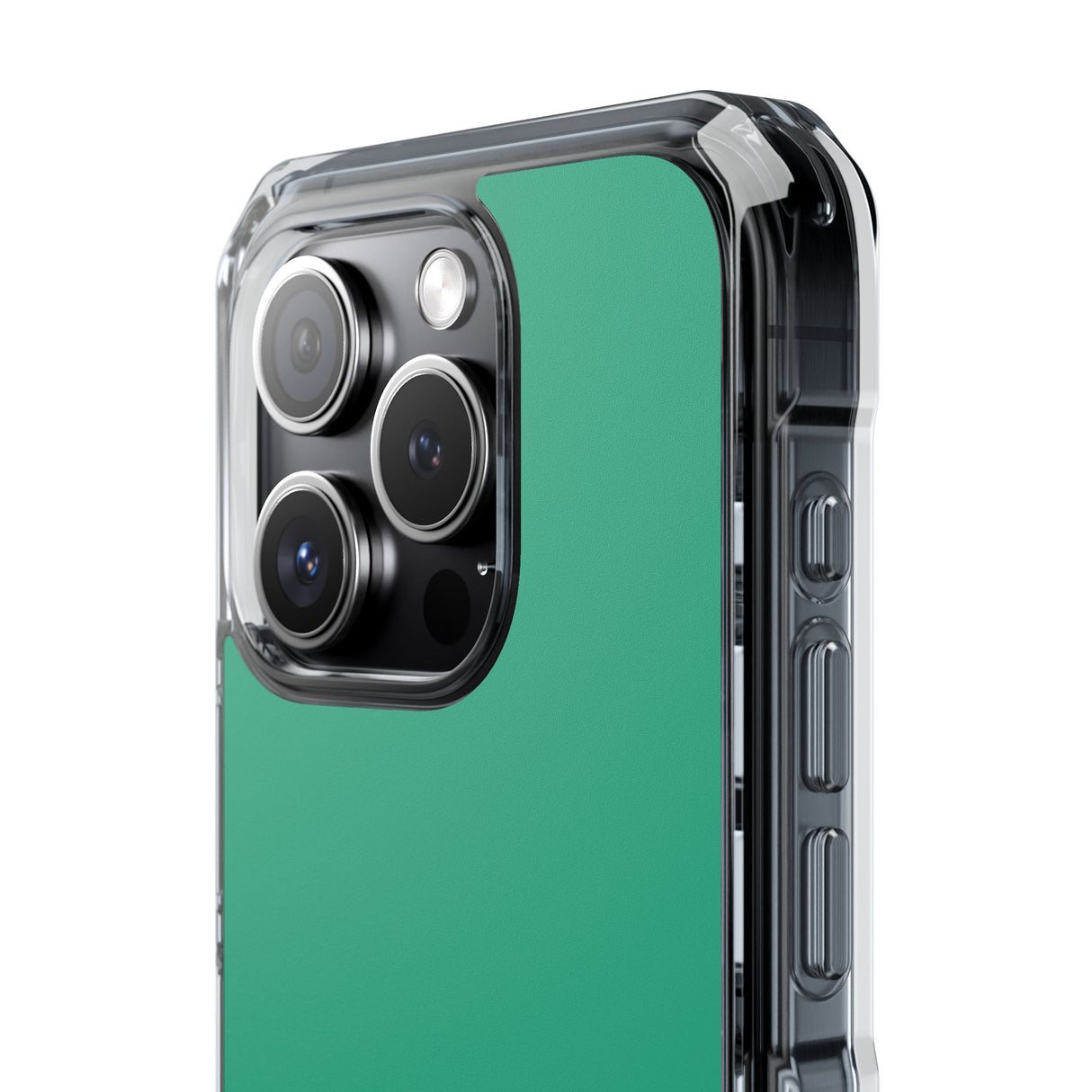 Jungle Green | Handyhülle für iPhone (Clear Impact Case - Magnetisch) 