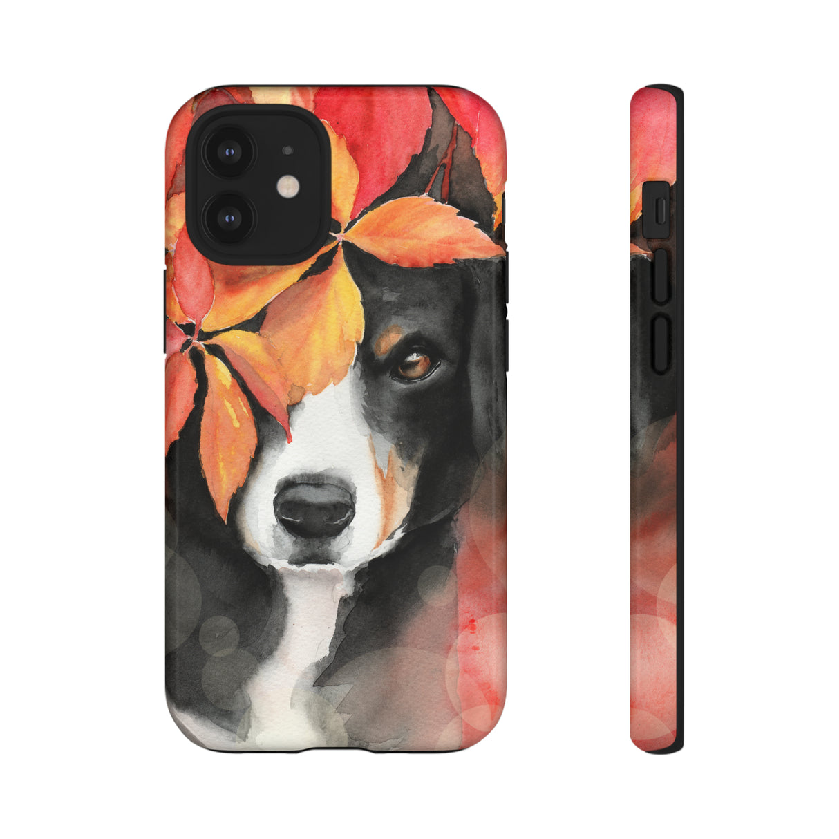 Watercolor Dog - Protective Phone Case