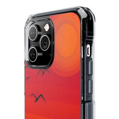 Summer Sunset Silhouettes iPhone Case - Impact