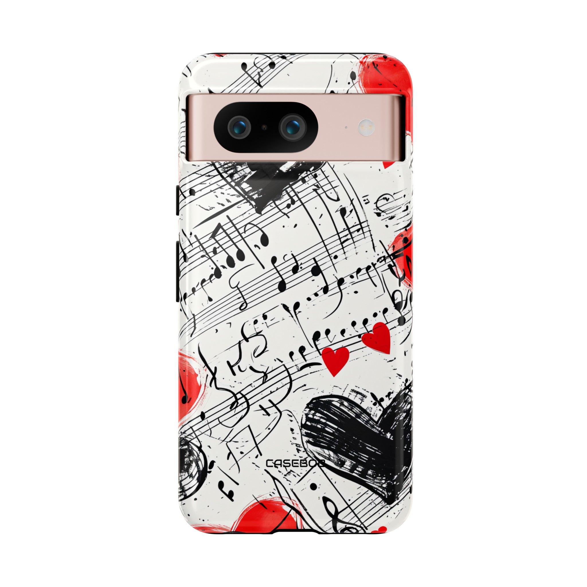 Melodic Love Notes - Protective Pixel Case - Protective Phone Case