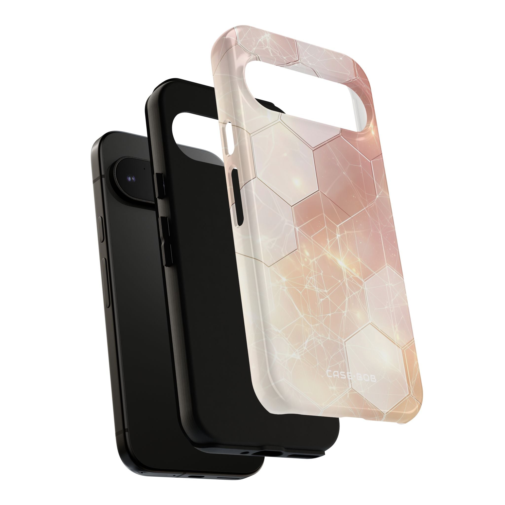Honeycomb Glow Google Pixel 9 Pro Case - Tough