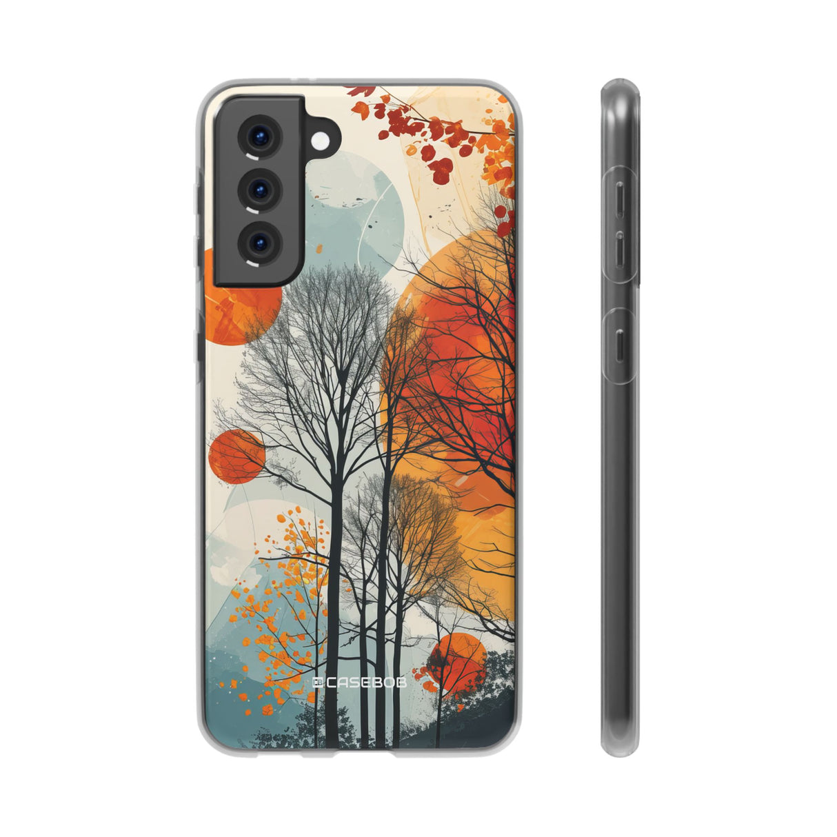 Herbstliche Ruhe | Flexible Handyhülle für Samsung Galaxy