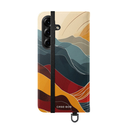 Crimson Hills - Samsung S25 Case - Wallet