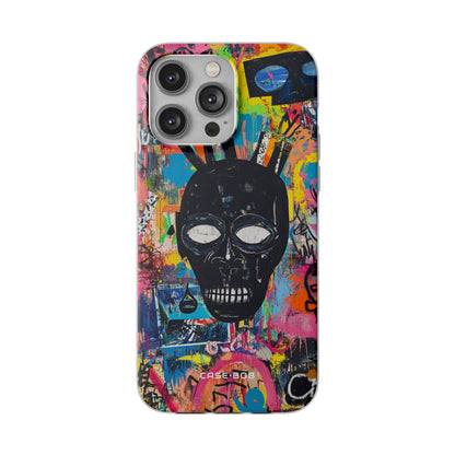 Skull Vortex iPhone 14 Pro Max Case - Soft