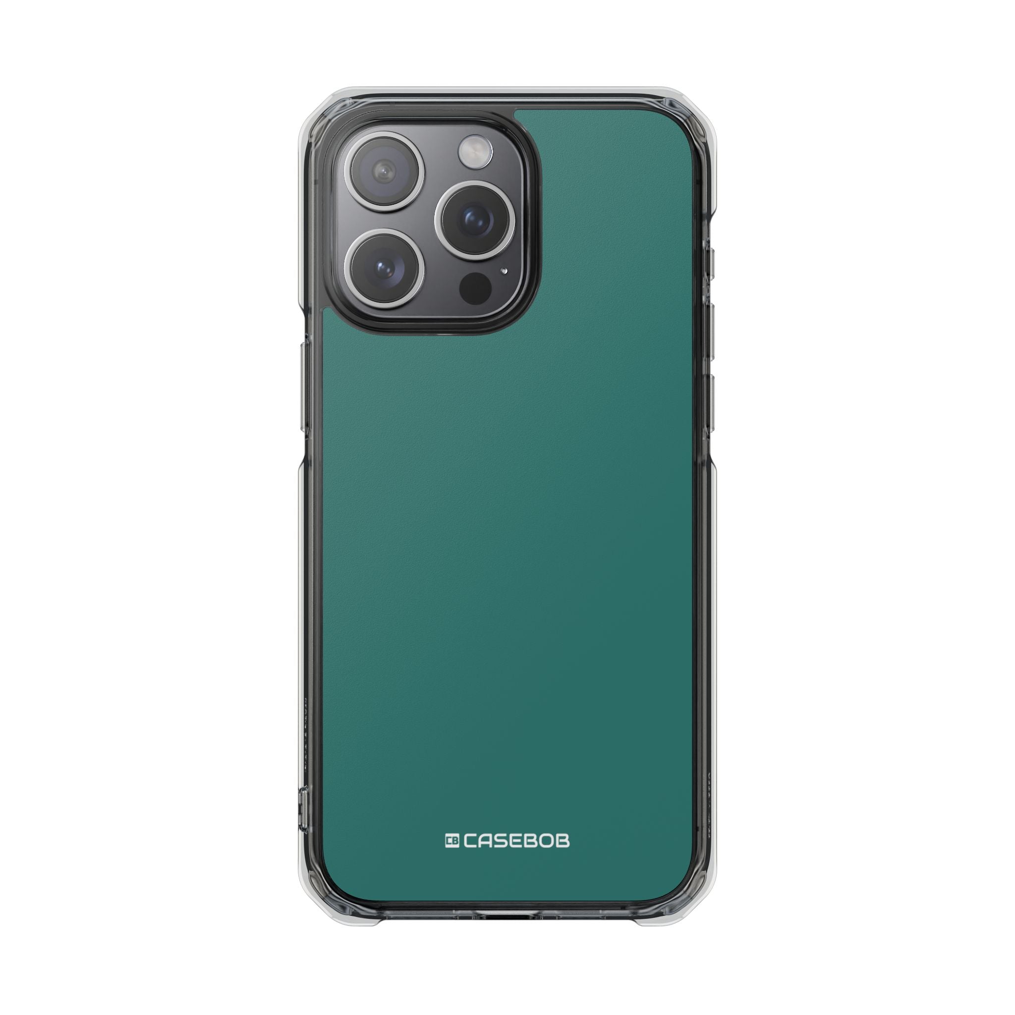 Myrtle Green - Clear Impact Case for iPhone