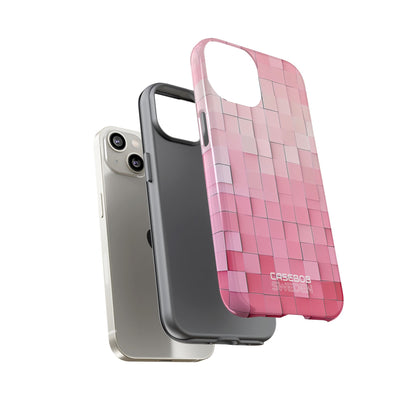 Pink Mosaic Glow iPhone 14 – Tough