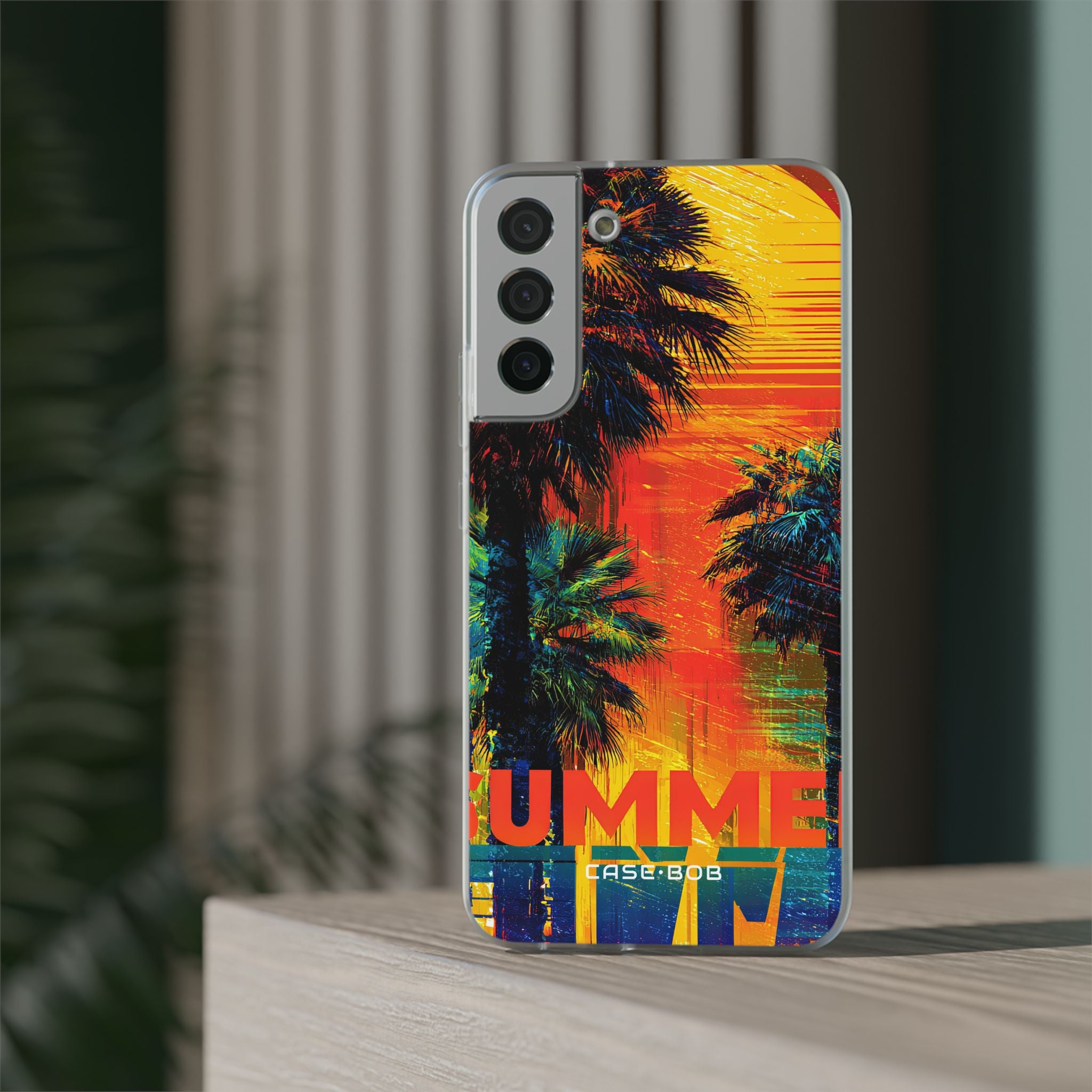 Tropical Sunburst Samsung S22 Plus Case - Soft