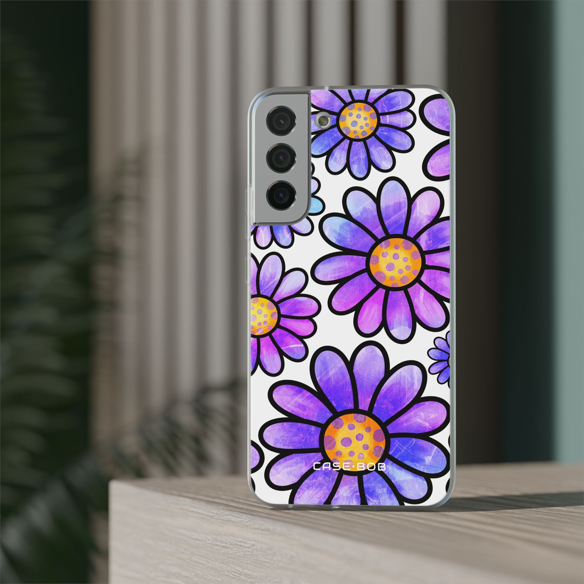 Polka Dot Blooms Samsung S22 Plus Case - Soft